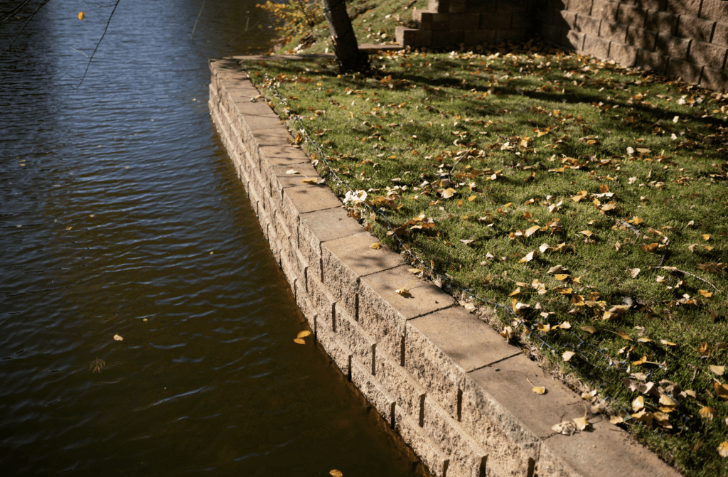edmond retaining walls